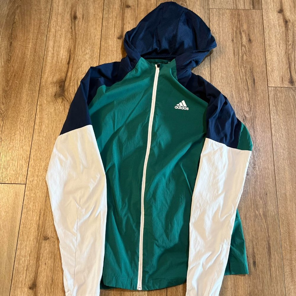 Adidas Colorblock light zip-up jacket